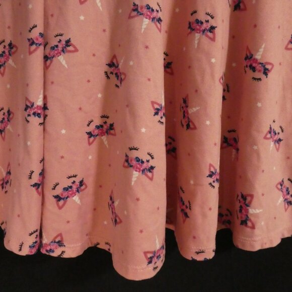 JENNA & JESSIE | 4T | Pink Short Sleeve Dress | Bow Neckline Back Design - Picture 8 of 16